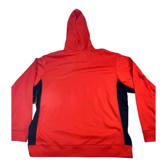 Nike Therma-Fit Training Hoodie Mens XL Orange Black Pullover  Sweatshirt NWT - Picture 3 of 15